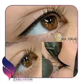 تاتو خط چشم خوب