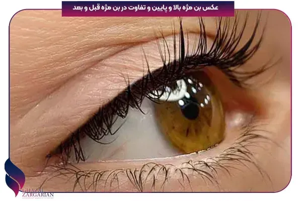 تاتو خط چشم خوب