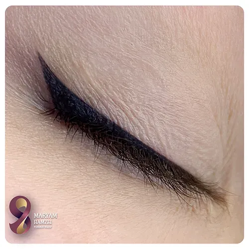 تاتو خط چشم خوب