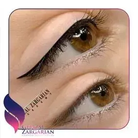 تاتو خط چشم خوب