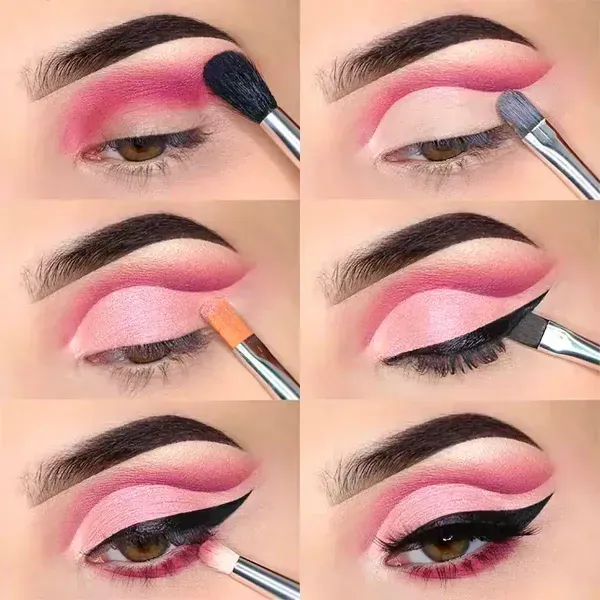  عکس مدل سایه چشم دخترانه فانتزی