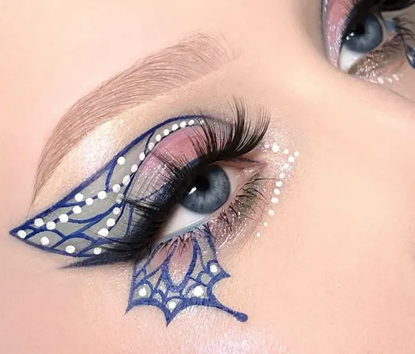  عکس مدل سایه چشم دخترانه فانتزی