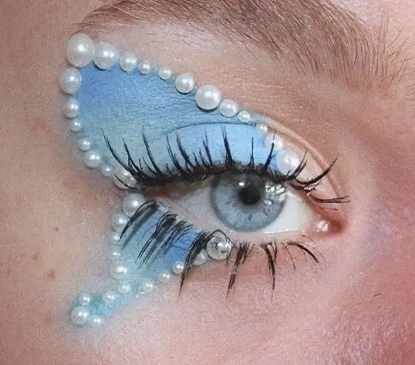  عکس مدل سایه چشم دخترانه فانتزی