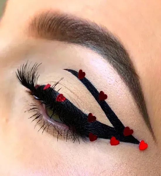  عکس مدل سایه چشم دخترانه فانتزی