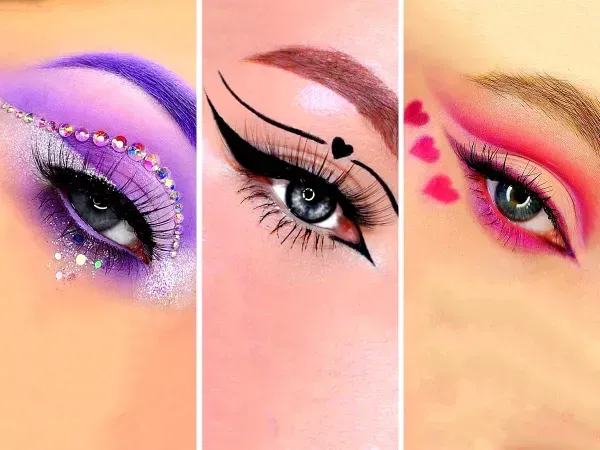  عکس مدل سایه چشم دخترانه فانتزی