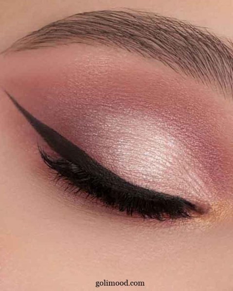 آموزش سایه چشم ساده و شیک دخترانه