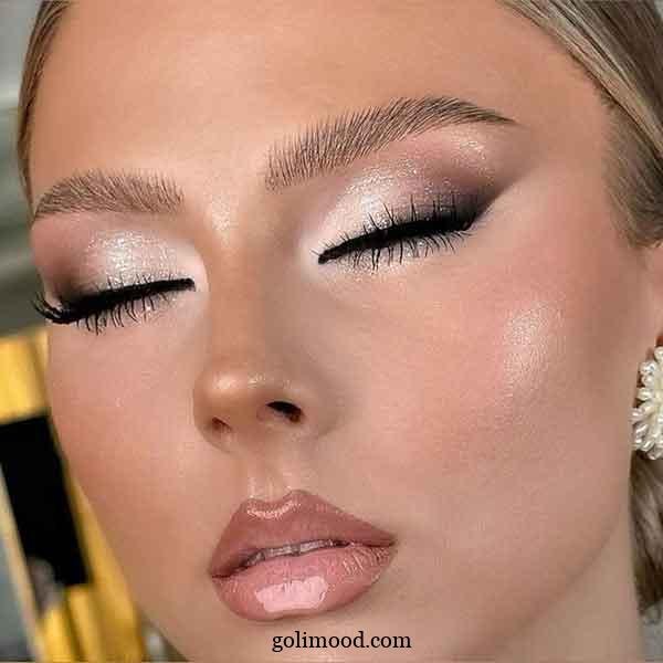 آموزش سایه چشم ساده و شیک دخترانه