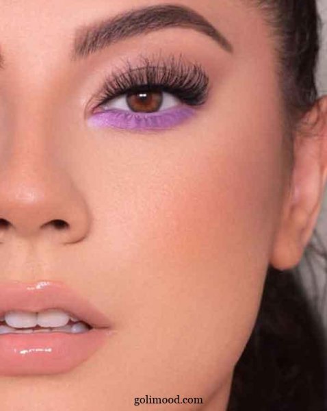 آموزش سایه چشم ساده و شیک دخترانه