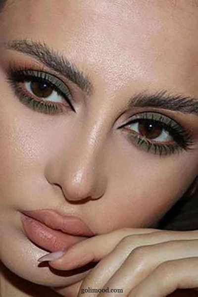 آموزش سایه چشم ساده و شیک دخترانه