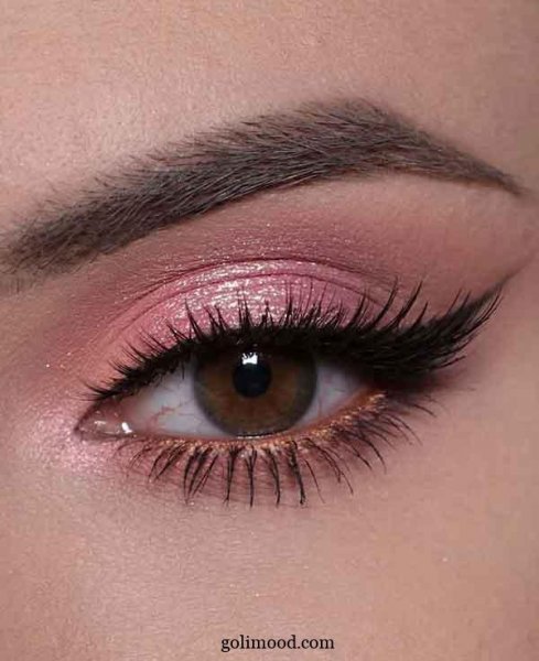 آموزش سایه چشم ساده و شیک دخترانه