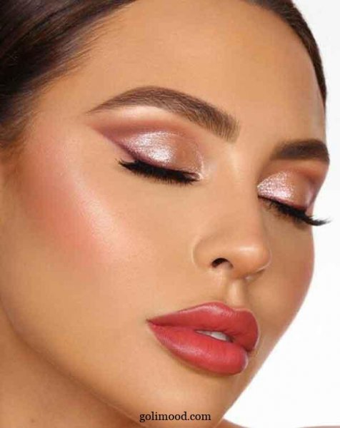 آموزش سایه چشم ساده و شیک دخترانه