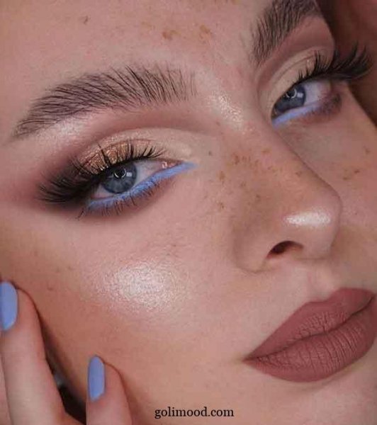 آموزش سایه چشم ساده و شیک دخترانه