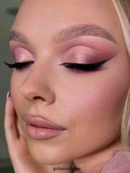 آموزش سایه چشم ساده و شیک دخترانه