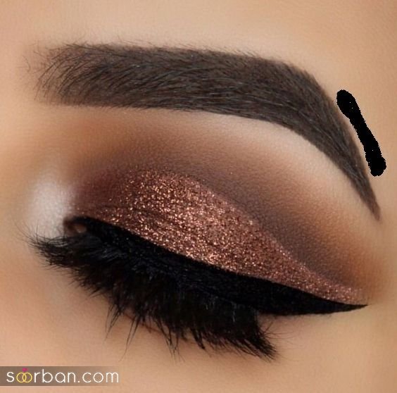 مدل سایه چشم ساده و شیک