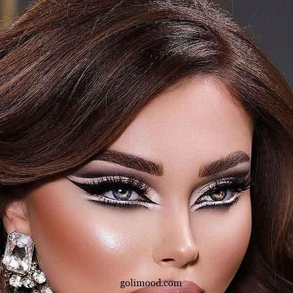  مدل سایه چشم عربی