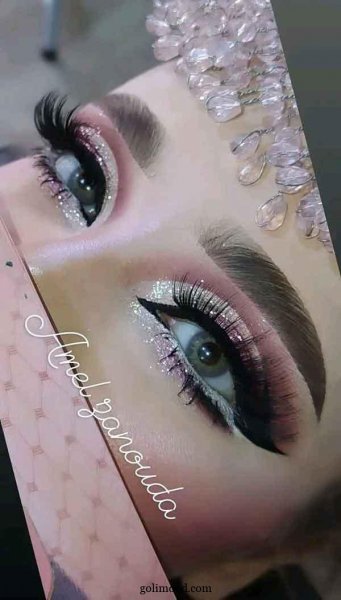  مدل سایه چشم عربی