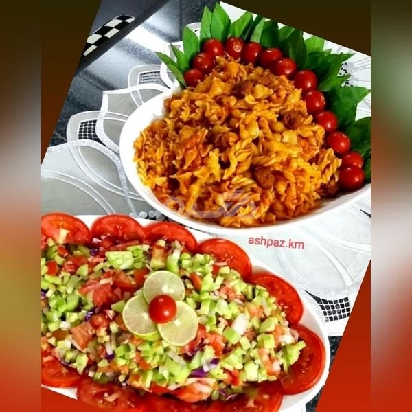  عکس تزیین ماکارونی شکلی جدید