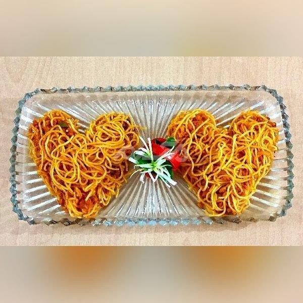  عکس تزیین ماکارونی شکلی جدید