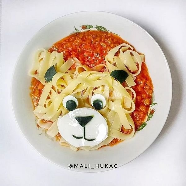  عکس تزیین ماکارونی شکلی جدید