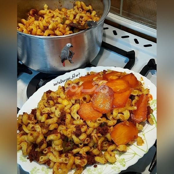  عکس تزیین ماکارونی شکلی جدید