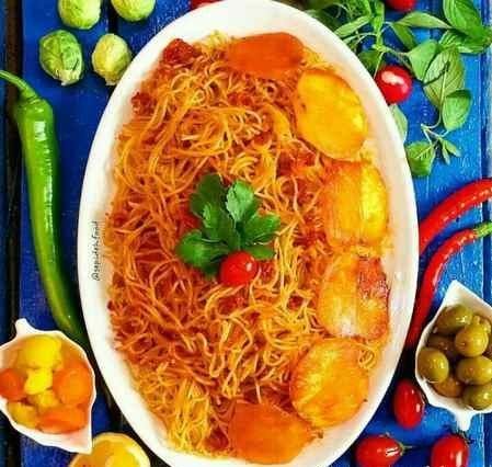 تزیین ماکارونی کودکانه