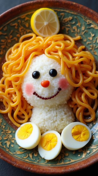  تزیین ماکارونی کودکانه