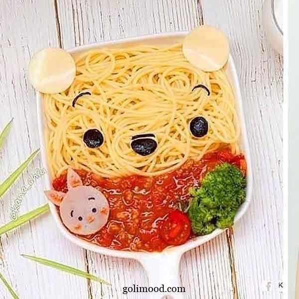  تزیین ماکارونی ساده و شیک