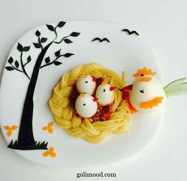  تزیین ماکارونی ساده و شیک