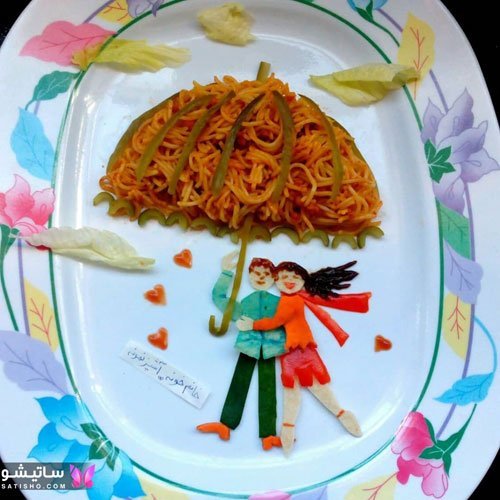  تزیین ماکارونی برای مدرسه دخترانه