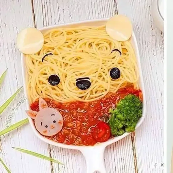  تزیین ماکارونی برای مدرسه دخترانه