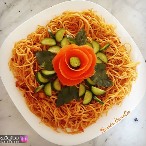  تزیین ماکارونی برای مدرسه دخترانه