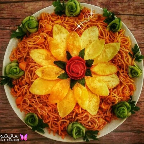  تزیین ماکارونی برای مدرسه دخترانه