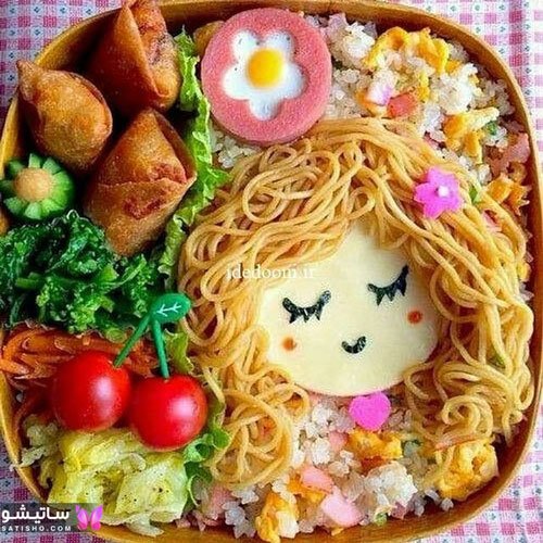  تزیین ماکارونی برای مدرسه دخترانه