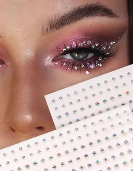  مدل سایه چشم نگین دار جدید