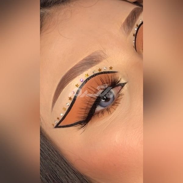 آرایش چشم عربی ساده