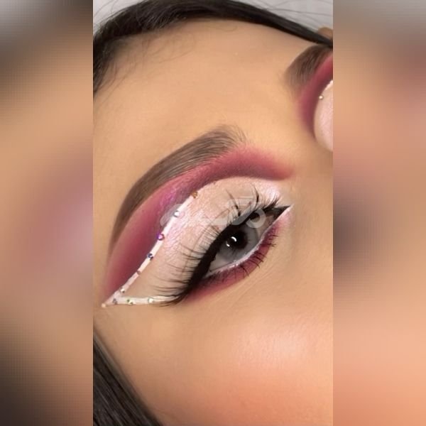 آرایش چشم عربی ساده