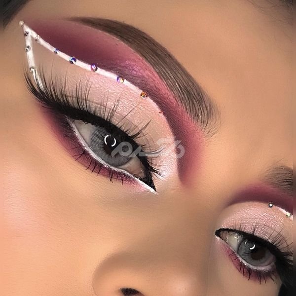 آرایش چشم عربی ساده