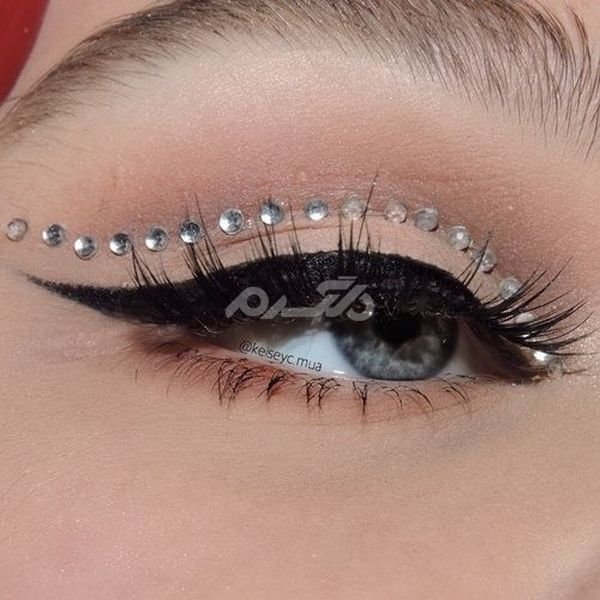 آرایش چشم عربی ساده