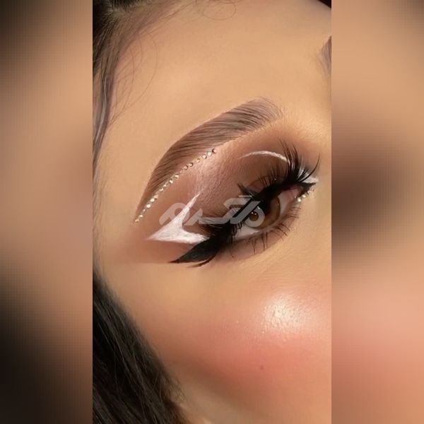 آرایش چشم عربی ساده