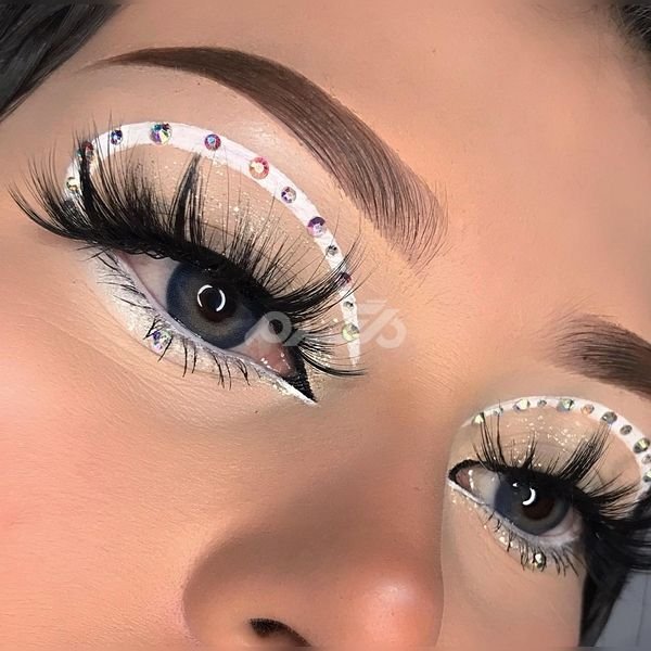 آرایش چشم عربی ساده