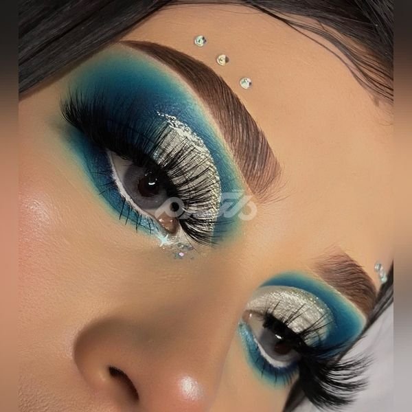 آرایش چشم عربی ساده