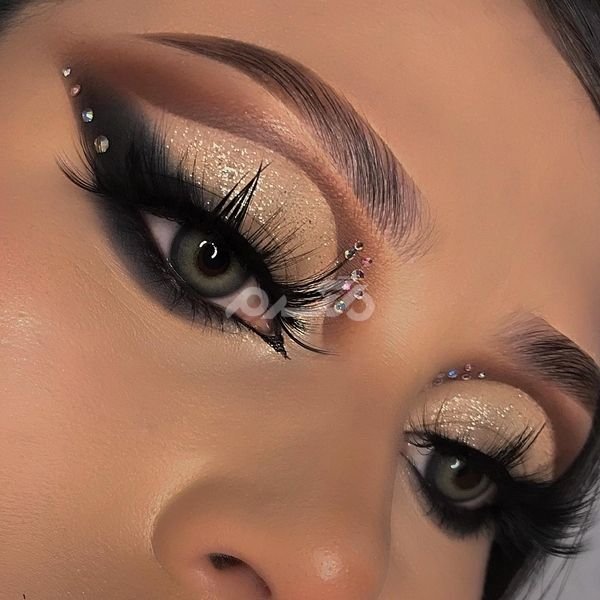 آرایش چشم عربی ساده