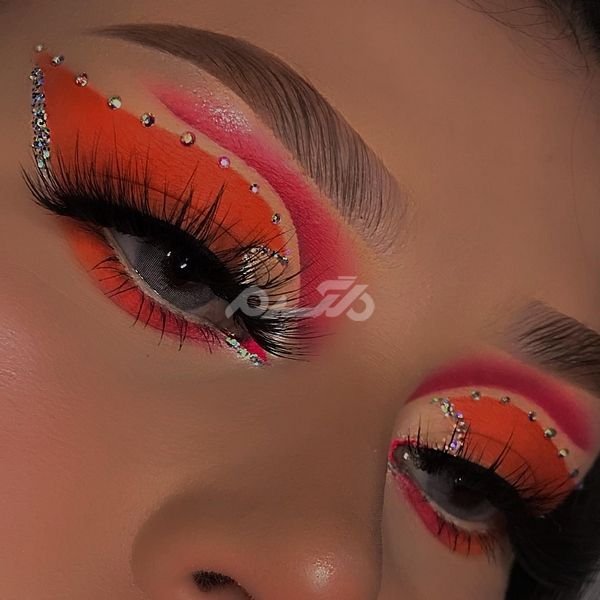 آرایش چشم عربی ساده