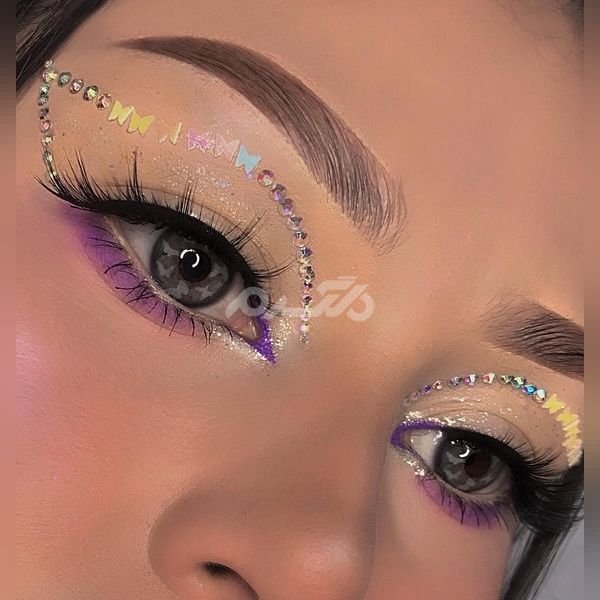 آرایش چشم عربی ساده