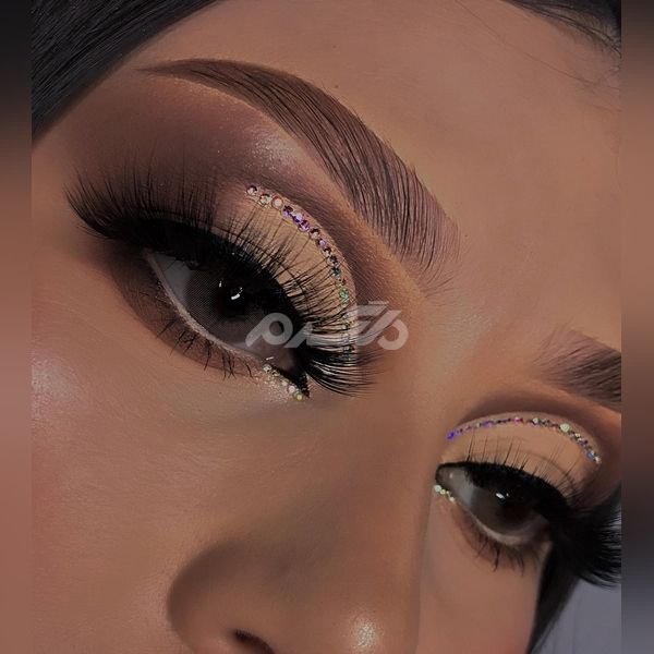 آرایش چشم عربی ساده