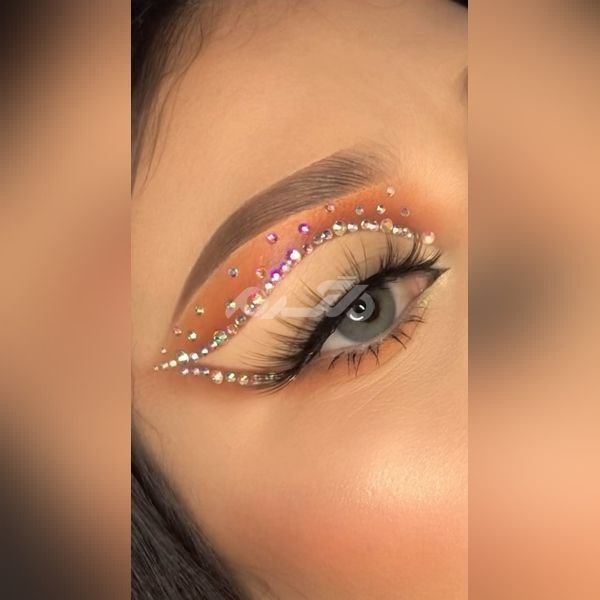 آرایش چشم عربی ساده