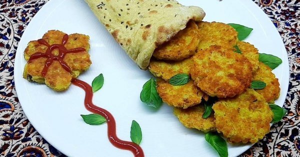  عکس تزیین کتلت و شامی کودکانه