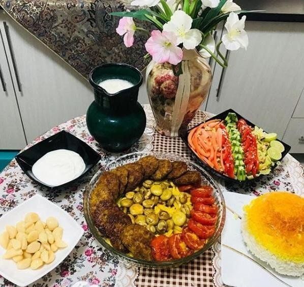  عکس تزیین کتلت و شامی کودکانه