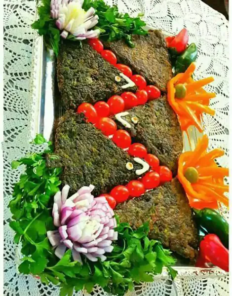  تزیین کوکو سبزی برای مدرسه