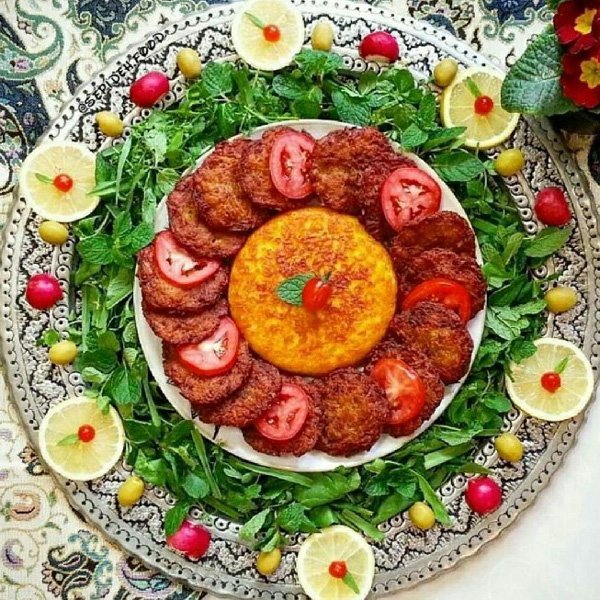  تزیین کباب شامی برای کودکان